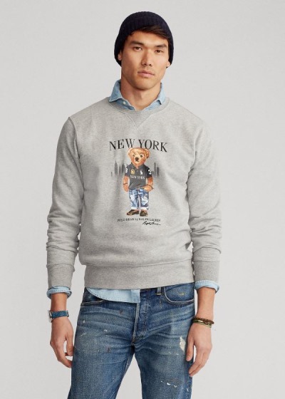 Sweatshirt Polo Ralph Lauren New York Bear Homem 72930-QHBX